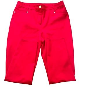 Chicos so slimming 1.5 Red stretchy pants